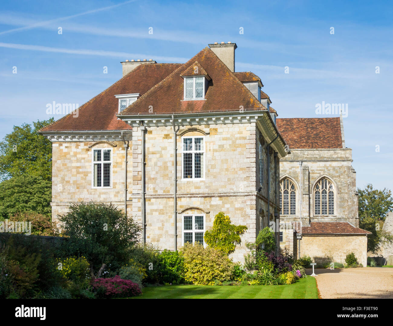 The Bishop`s House, Winchester, England, UK Stock Photo